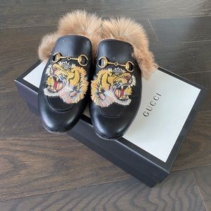 GUCCI Princeton Tiger loafers/mules🐯